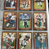 2000 Bowman Football Complete Set with Tom Brady rookie PSA 8