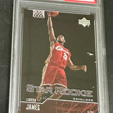 2003 Upper Deck #301 Lebron James rookie PSA 7