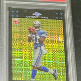2007 Topps Chrome Xfractor #200 Calvin Johnson rookie PSA 9