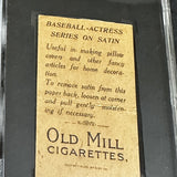 1909 S4 Silks Frank Chance Old Mill Back SGC 3