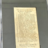 1909 Philadelphia Caramel E95 Eddie Collins SGC 1.5