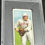 1909 T206 Sweet Caporal Tubby Spencer Boston PSA 4