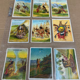 1910 Hassan Tobacco Indian Life in the 1860's Complete Set VG/Ex 50 cards