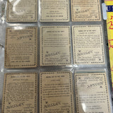 1910 Hassan Tobacco Indian Life in the 1860's Complete Set VG/Ex 50 cards
