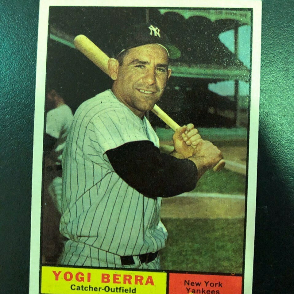 1961 Topps #425 Yogi Berra, List $200