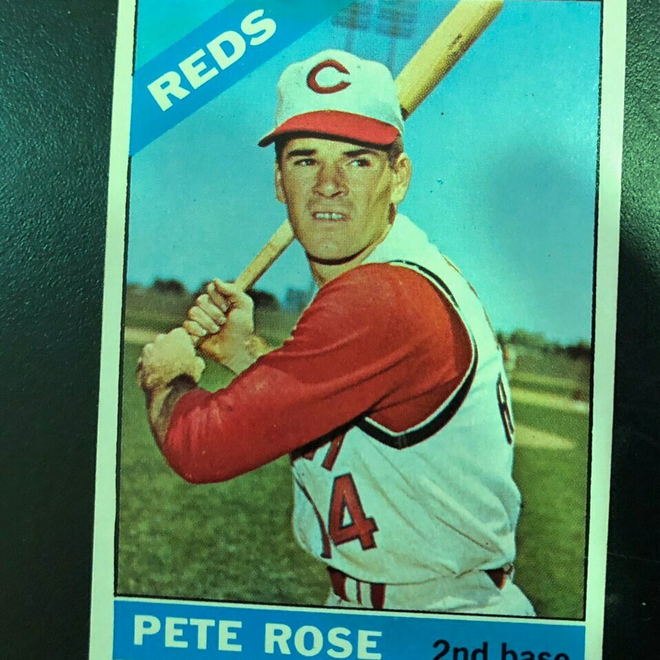 1966 Topps #30 Pete Rose, eX/mINT