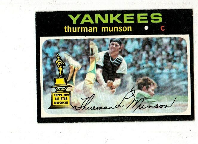 1971 Topps Thurman Munson