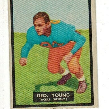 1951 Topps Magic #48 George Young rookie