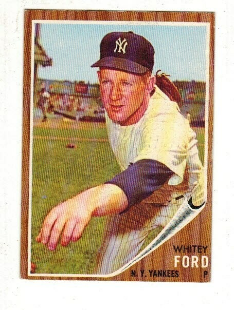 1962 Topps #310 Whitey Ford list $50
