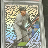 2017 Topps High Tek Aaron Judge rookie PSA 9