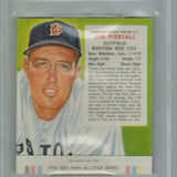 1954 Red Man Tobacco #AL11 Jimmy Piersall Beckett graded 4.5