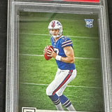 2018 Panini Canvas Josh Allen rookie PSA 8