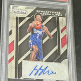2018 Prizm S. Gilgeous Alexander Rookie Sensational Signatures PSA 9