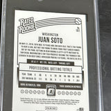 2018 Optic #181 Juan Soto rookie SGC 10 Gem Mint