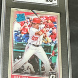 2018 Optic #181 Juan Soto rookie SGC 10 Gem Mint