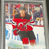 2019 Upper Deck Young Guns #201 Jack Hughes rookie PSA 9