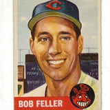 1953 Topps #54 Bob Feller list $500
