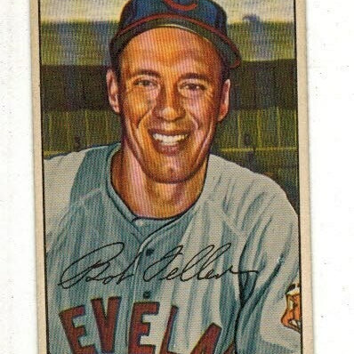 1952 Bowman #43 Bob Feller list $300