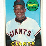 1969 Topps #190 Willie Mays list $400