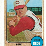 1968 Topps #230 Pete Rose list $120