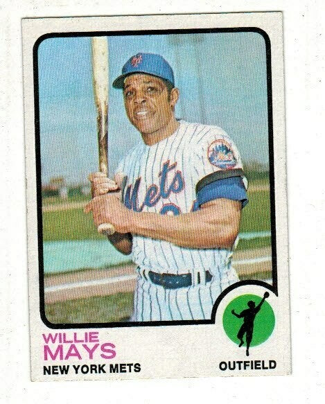 1973 Topps #305 Willie Mays List $150