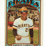 1972 Topps #309 Roberto Clemente list $80