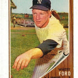1962 Topps #310 Whitey Ford list $50