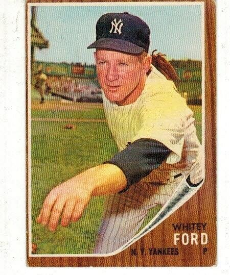 1962 Topps #310 Whitey Ford list $50