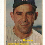 1957 Topps #2 Yogi Berra list $150
