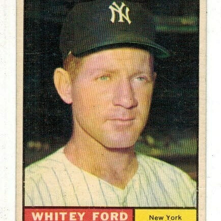 1961 Topps #160 Whitey Ford list $50