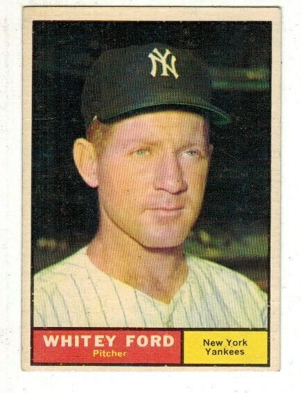 1961 Topps #160 Whitey Ford list $50