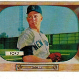 1955 Bowman #59 Whitey Ford list $100