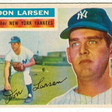 1956 Topps #332 Don Larsen rookie