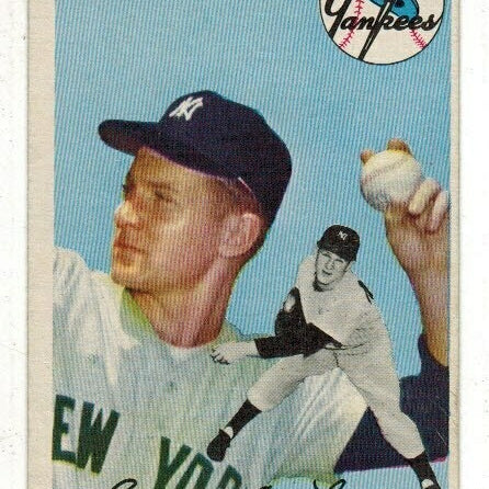 1954 Topps #37 Whitey Ford list $150