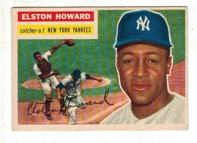 1956 Topps #208 Elston Howard list $120
