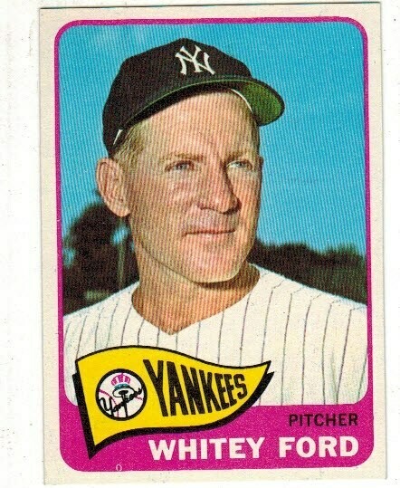 1965 Topps #330 Whitey Ford Nr Mint