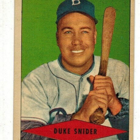 1954 Red Heart Duke Snider list $250