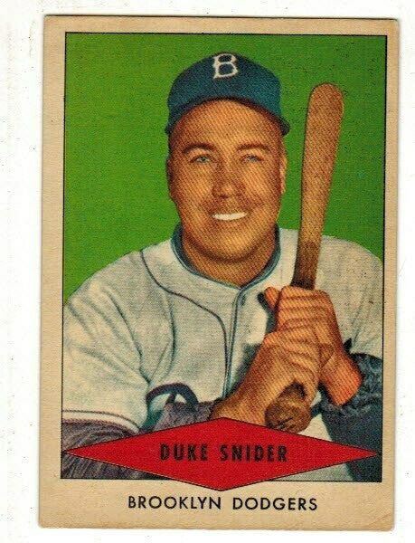 1954 Red Heart Duke Snider list $250