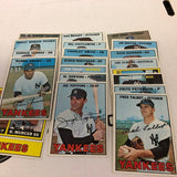 1967 Topps Yankees Team set 22 cards No Mantle or High #'s