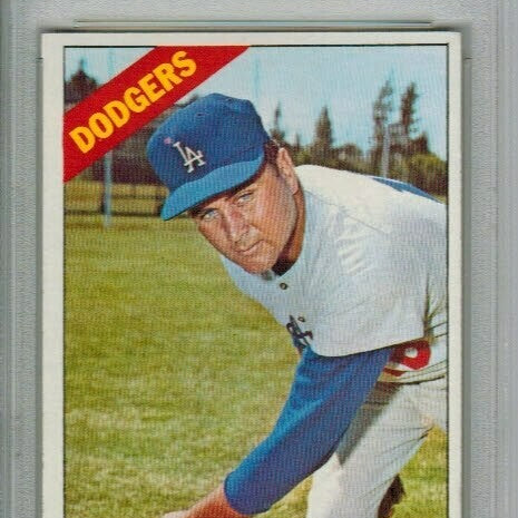 1966 Topps #555 Ron Perranoski PSA 5