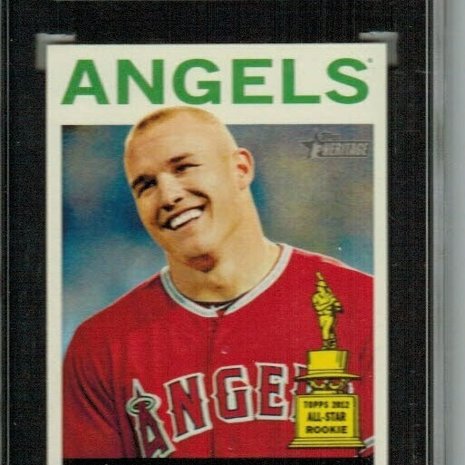 2013 Topps Heritage #430 Mike Trout SGC 10