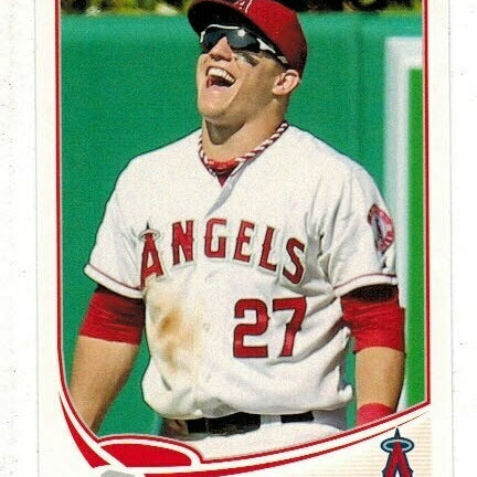 2013 Topps #27 Mike Trout Sun Glasses