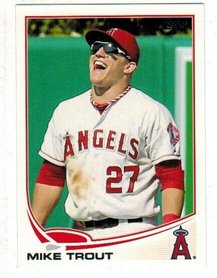 2013 Topps #27 Mike Trout Sun Glasses