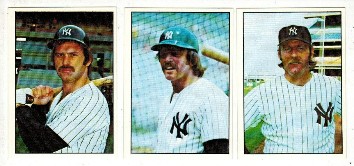 1975 SSCP NY Yankees Team set 23 cards