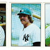 1975 SSCP NY Yankees Team set 23 cards