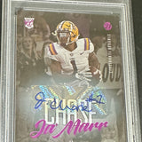 2021 Luminance Ja'Marr Chase Rookie Autograph Pink #'d10 PSA 9