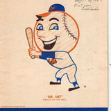 1963 Mets Official Program