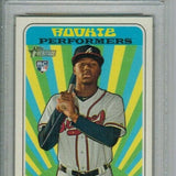 Ronald Acuna Jr. rookie PSA 10 2018 Topps Heritage Rookie Performers