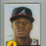 Ronald Acuna Jr. rookie PSA 10 2018 Topps Living #19