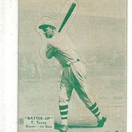 1934 Batter Up #6 Bill Terry